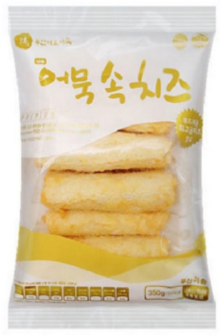 미도식품 [냉동] 미도 어묵속 치즈 350g, 1개