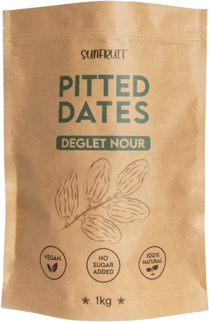 튀니지 최상급 디글렛누르 씨없는 대추야자, 1kg, 1개