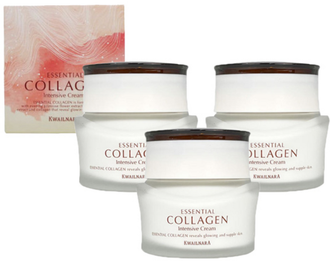 과일나라 에센셜 콜라겐 인텐시브 고보습 크림 60g x 3개