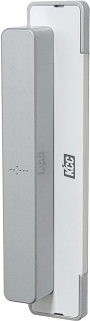 KCC 샤시 창호 손잡이 발코니 베란다 새시 미닫이문 창문 (나사포함), 화이트, 1개