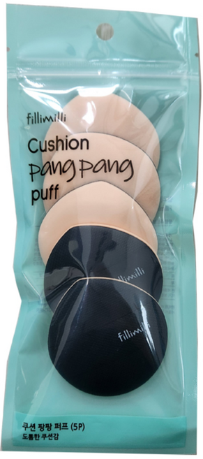 필리밀리 매끈밀착 쿠션팡팡 파우더톡톡 퍼프 3종 택1, 1개, 1개