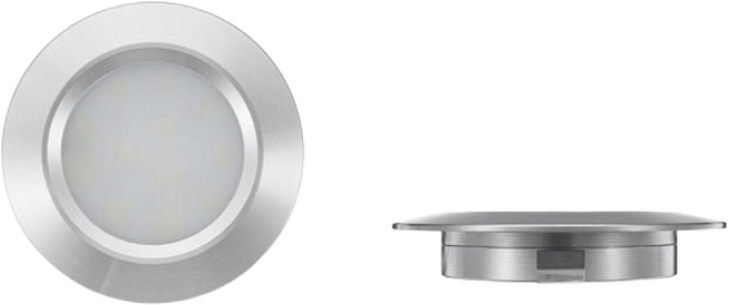 원형 LED실내등 12V 매립형 6500K 화이트 SUV 트렁크등 캠핑카 자동차 다용도, 1개