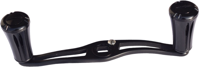 베이트릴 더블핸들120mm 파워핸들 핸들튜닝 손잡이튜닝, 블랙