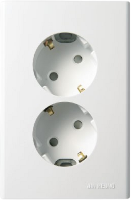 진흥 FS시리즈 매입 2구 콘센트, 10개