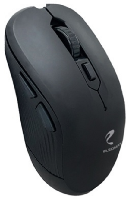 플레오맥스 저소음 무선 마우스, MOC-WM60, 블랙