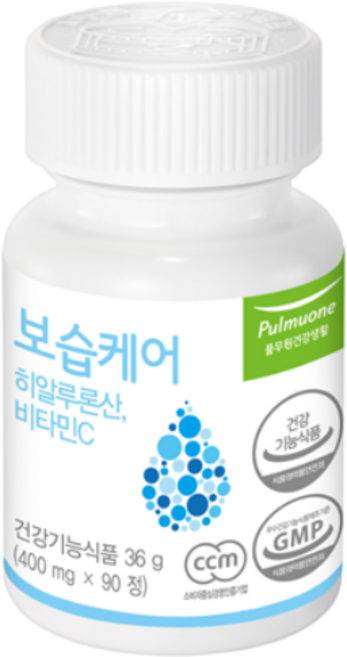 풀무원건강생활 보습케어 히알루론산, 90정, 1개