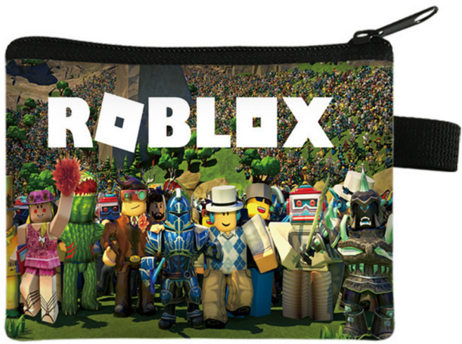 ROBLOX 로블록스 어린이 지갑 동전 지갑 다용도 파우치 로블록스 굿즈 설맞이 선물용
