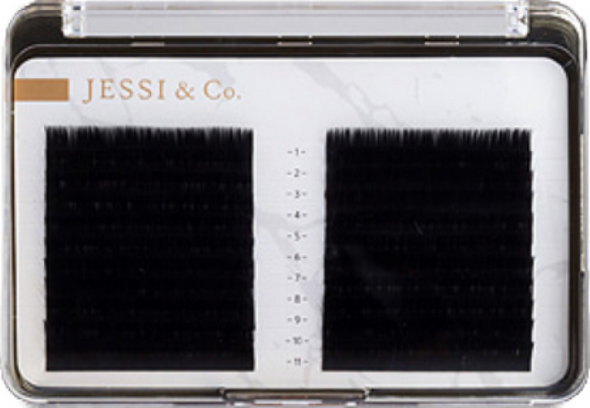 제시앤코 더블라이트 래쉬, 1개, J컬 0.10 15mm