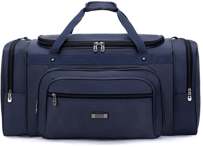 나인벨로 스포츠 더블백 여행용 피트니스 보스턴백, 네이비, 1개