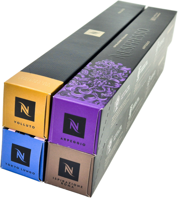 네스프레소 오리지널 캡슐 판매량 많은 4종 세트, 5.3mg, 10개입, 4개