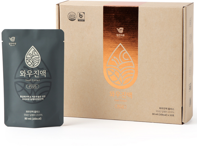 와우진액 플러스(10포), 80ml, 10개