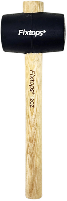 픽스톱 참 고무망치 탑락 기능 블랙, 1개, 12oz 400g