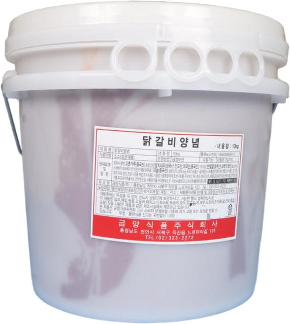 금양식품 닭갈비양념 10KG 춘천스타일 염지 후 사용, 1개