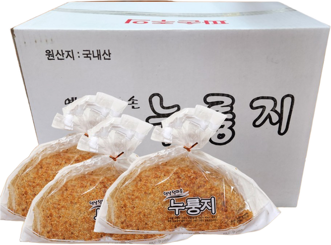 햅쌀 수제 찰진 맛 누룽지 240g 옛날엄마손누룽지, 20개