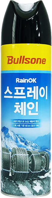 [불스원] 레인OK 프리미엄 스프레이체인 500ml, 1개