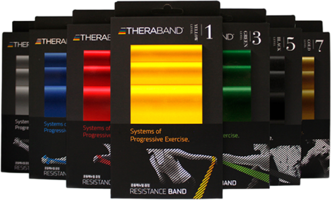 세라밴드 2m 천연고무 운동 라텍스밴드, 골드(lv.7), 1개