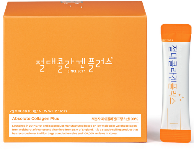 절대콜라겐 플러스, 30회분, 1개