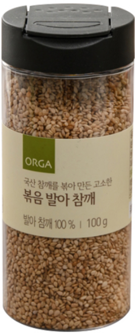 올가홀푸드 발아 볶음참깨, 100g, 1개