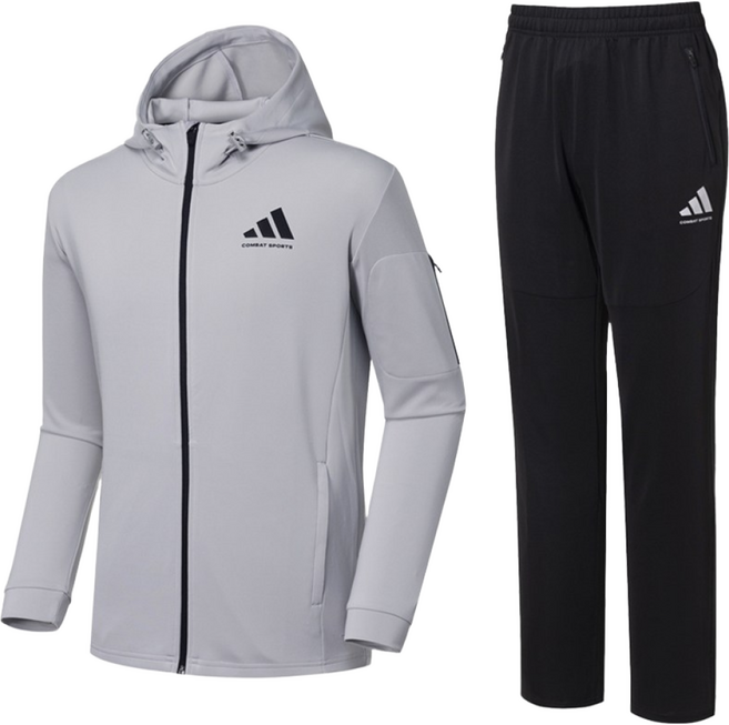 아디다스 마샬아츠 컴뱃스포츠 니트 트레이닝복 세트 TR140II HS-1 후드집업