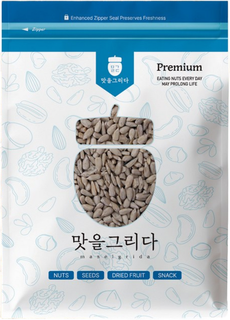 맛을그리다 해바라기씨 1kg, 1개