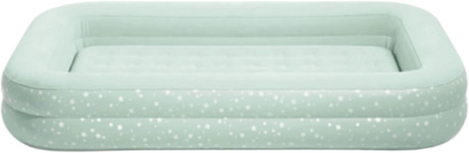 [인텍스 공식 판매처] 인텍스 휴대용 유아배드 (Intex Toddler Air Mattress) 유아용 매트리스, 에메랄드