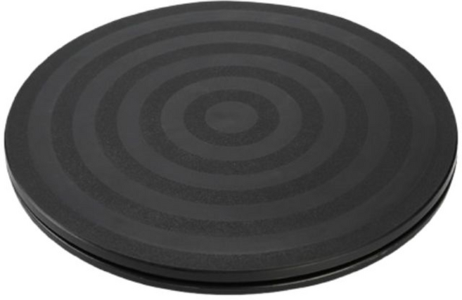 다용도 분갈이 회전판 조각 도자기 공예 물레, 지름 20cm, 1개