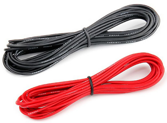 (C-20) 20AWG 실리콘케이블 (빨강5m 검정5m), 1개