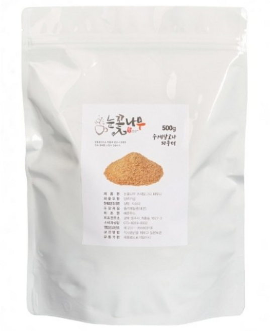 눈꽃나무 수제 달고나, 1개, 달고나 파우더 500g