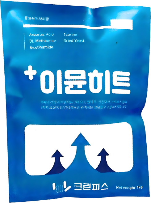 토마스팜 크린피스 이뮨히트 동물 가축 면역증강제 송아지 염소 돼지 병아리 영양제 1L