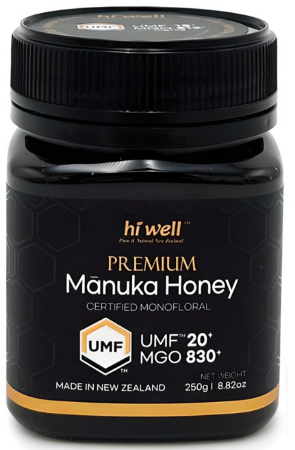 하이웰 뉴질랜드 프리미엄 마누카꿀 UMF20+ (MGO830+), 1개, 250g