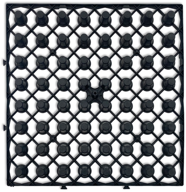 깨비화분 블루베리 배수판 / 장마철&과습에 필수품 배수판 10개 묶음, 검정색