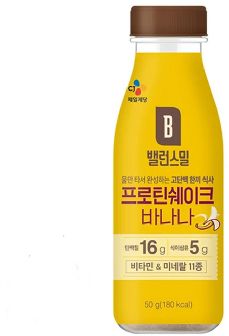 밸런스밀 바나나, 10개, 50g