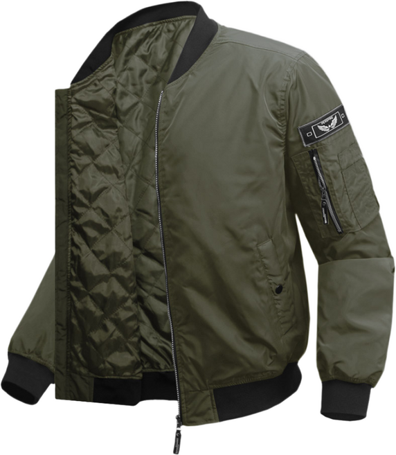 DW-누빔 항공점퍼 자켓