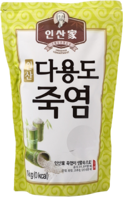 인산가 다용도죽염 1kg / 용융소금 / 1회 죽염 / 죽염본가 [정품 판매자 사업자번호: 660-58-00496] + 건강간식 샘플증정(죽염건빵 죽염커피 죽염천마차 각1봉), 1개