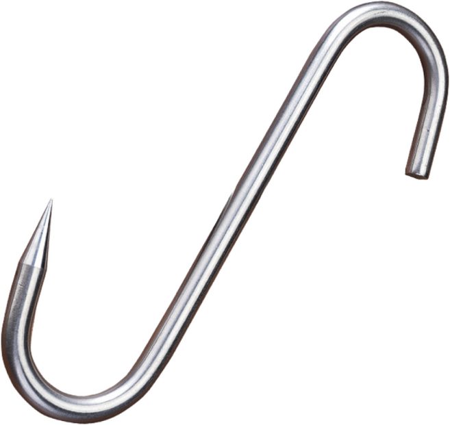 호가 훅 다용도걸이 20개세트/후크고리 정육고리 S고리 고기걸이 바베큐 정육점, 1개, 12cm, 2.6mm (20개세트)