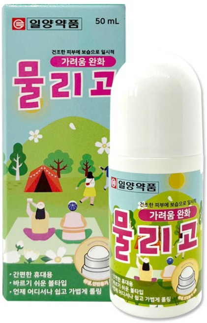 일양약품 물리고 모기 벌레 물린데 시원한 쿨 가려움완화, 1개