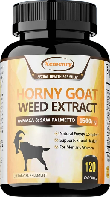 음양곽 추출물 1560mg - 마카 함유 - 테스토스테론 부스터 근육 건강, 3개, 60정 - 쿠팡