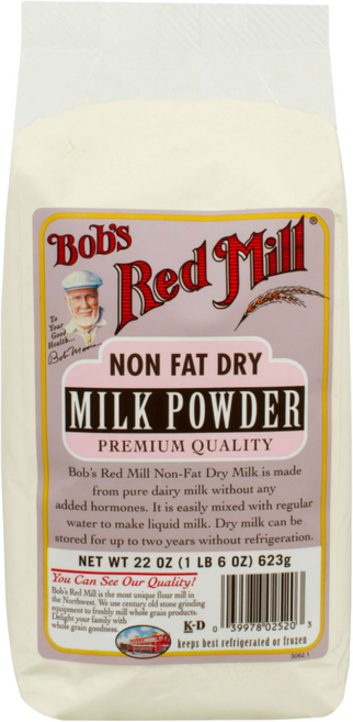 밥스레드밀 논 팻 드라이 밀크 파우더, 1개, 623g