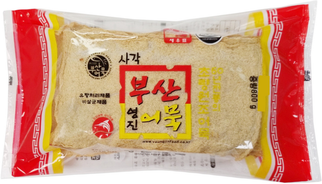부산 영진 어묵 고급 사각어묵 800g (25장) 상천 특히라, 1개