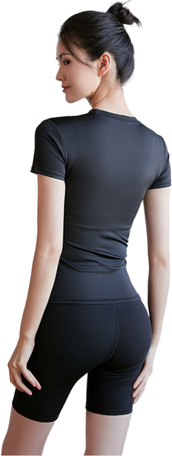 여성 하이웨스트 시그니처 5부 레깅스