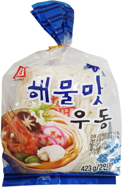 한성기업 해물맛우동 423g(2인분)x24개(1박스), 423g, 24개