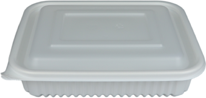 소형 사각찜용기 소 TY-23195 용기 뚜껑 200개 세트