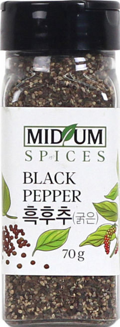 천연 향신료 흑후추 가루 굵은 후추가루, 1개, 70g