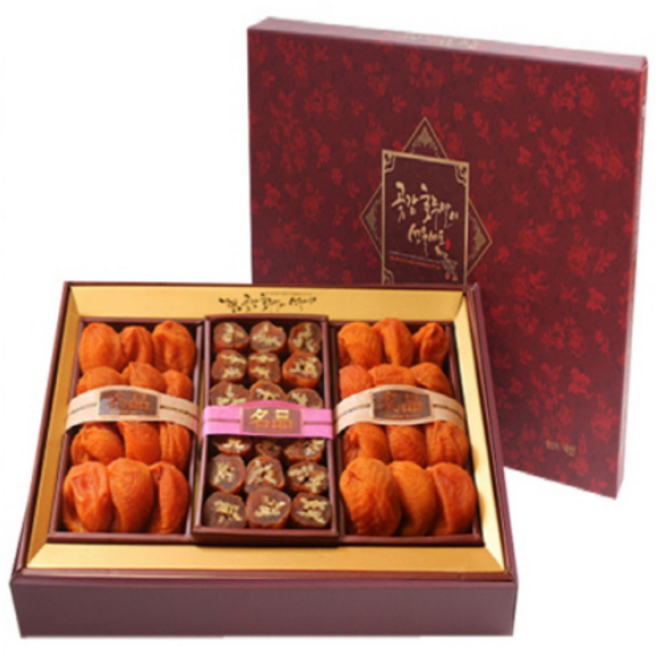 곶감호두말이선물세트1.5kg(반건시곶감1kg+호두말이500g), 1개, 1.5kg