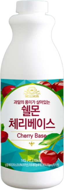 쉘몬 체리 베이스, 1kg, 1개