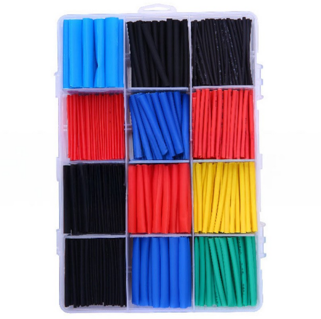 퓨어라이프 열수축 튜브 530P 전선보호튜브 절연튜브 수축튜브세트, 1세트