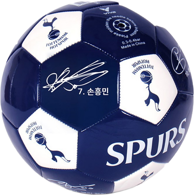 비바스포츠 토트넘홋스퍼 사인 축구공 TT 네이비, TT04, 1개