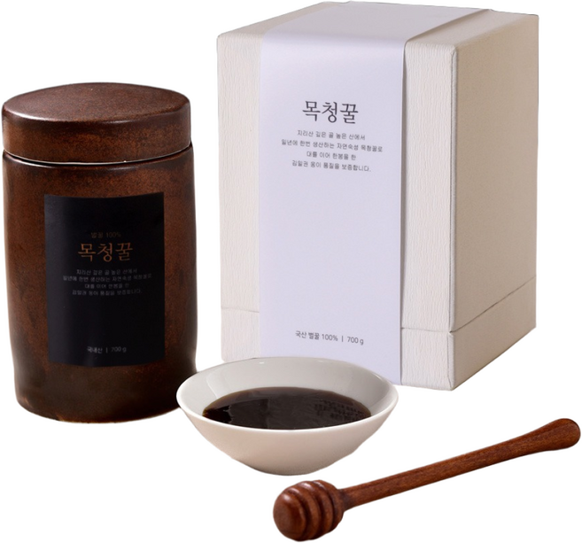 목청꿀 (700g), 목청꿀(700g), 쇼핑백 ＋ 선물포장, 700g, 1개