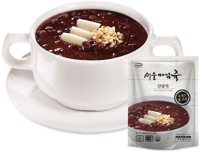 [SS002] 서울마님죽 살균 단팥죽 300g, 1개