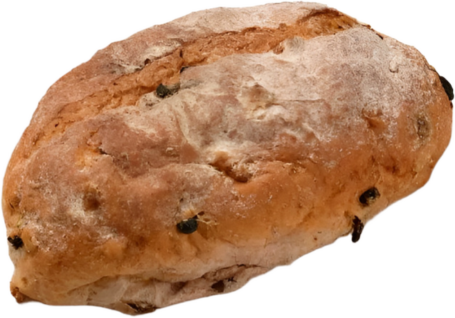 통밀정원 새싹 발아 통밀빵 건포도 호두 캄파튜 420g 국산 통밀 100% 무설탕 소화가 잘되는빵 식사대용 건강한 먹거리 무방부제 무유화제 무팽창제, 1개